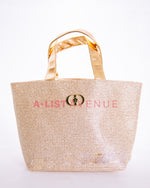 Dior 2025 Holiday Tote Bag Glitery Small