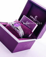 Charriol St-Tropez Purple Mother of Pearl Dial