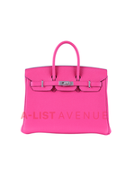 Hermes Birkin 25 Rose Mexico PHW