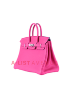 Hermes Birkin 25 Rose Mexico PHW