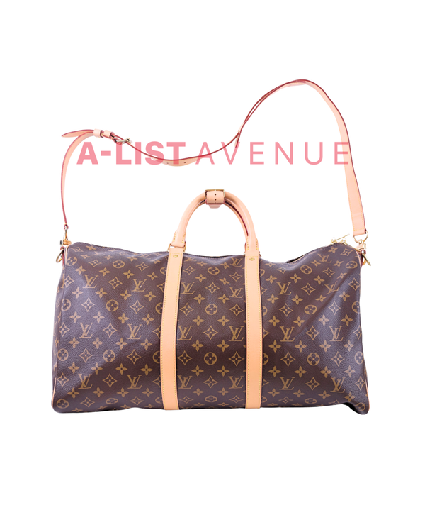 LV Keepall Monogram Bandoulière 50