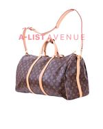 LV Keepall Monogram Bandoulière 50