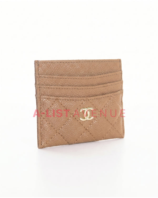 Chanel Cardholder Brown