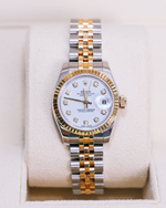 Rolex Lady-Datejust 26mm Two-tone Yellow Rolesor Diamond-set Dial