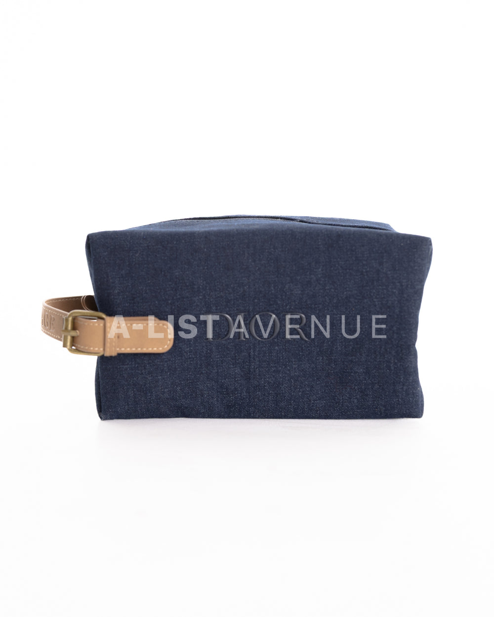 Dior Denim Pouch w/ Belt Leather