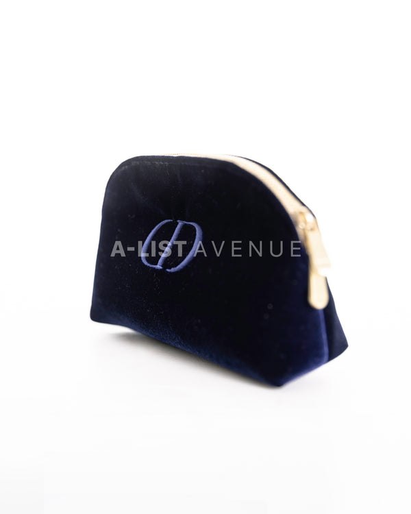 Dior Pouch Velvet Blue