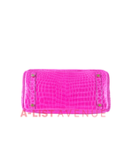 Hermes Birkin 30 Rose Scheherazade Shiny Porosus Crocodile