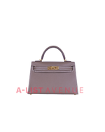 Hermes Mini Kelly Sellier  Etoupe GHW