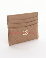 Chanel Cardholder Brown