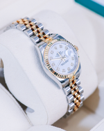 Rolex Lady-Datejust 26mm Two-tone Yellow Rolesor Diamond-set Dial