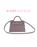 Hermes Mini Kelly Sellier  Etoupe GHW