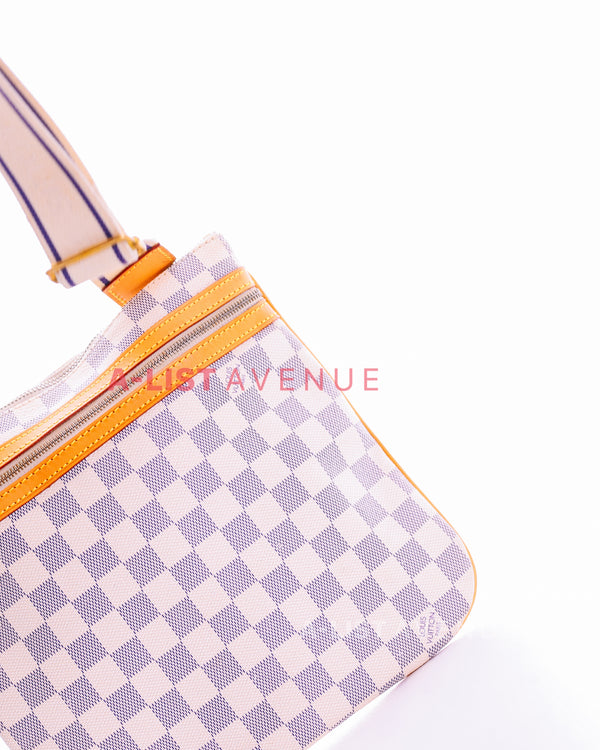 LV Damier Azur Bosphore Messenger Bag