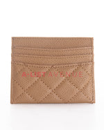 Chanel Cardholder Brown