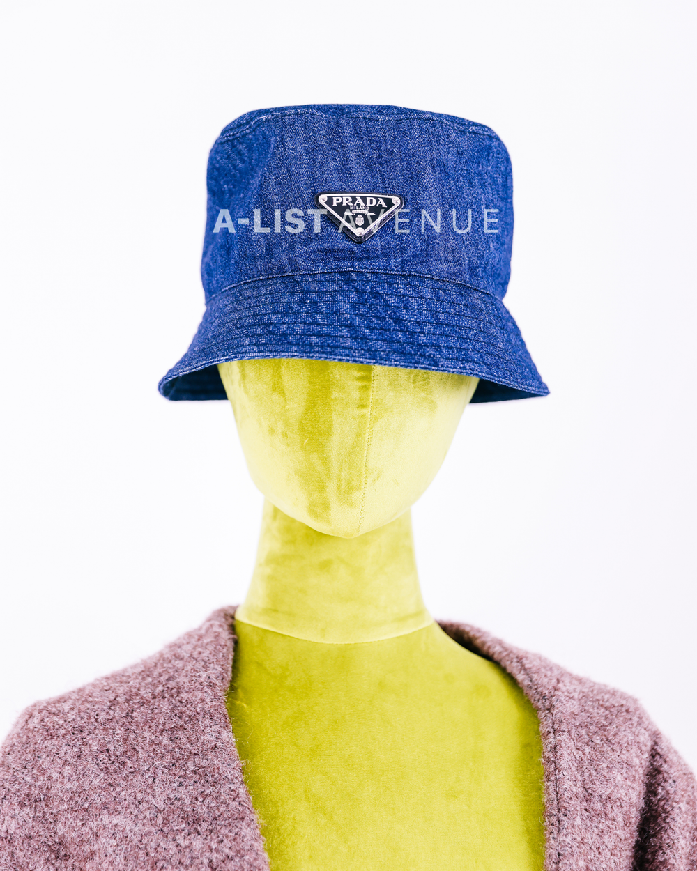 Prada Denim Bucket Hat