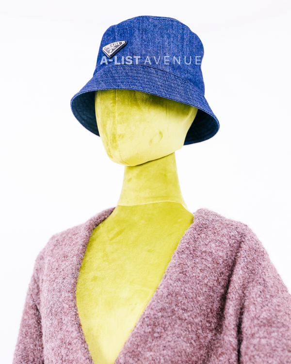 Prada Denim Bucket Hat