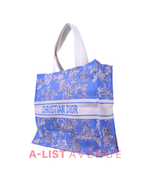 Dior Floral Blue Tote Bag
