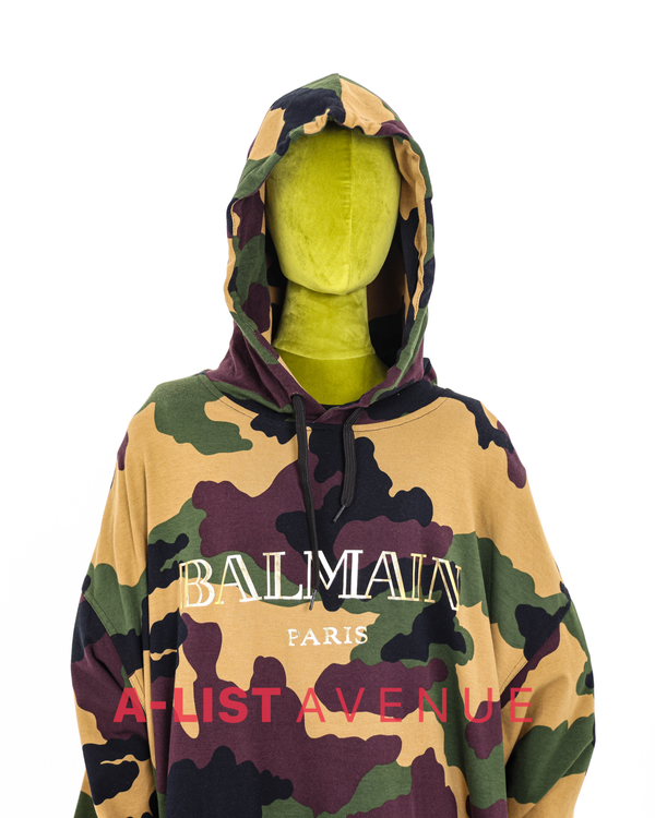 Balmain Hoodie Camouflage