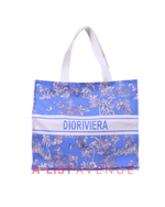 Dior Floral Blue Tote Bag