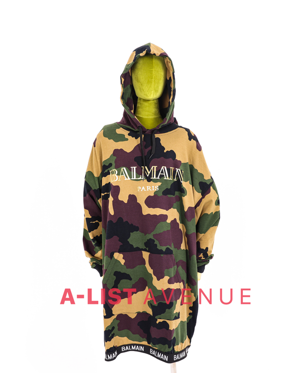 Balmain Hoodie Camouflage