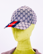 Gucci GG Canvas Baseball Cap with Web Stripe