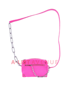 LV Crocodile Mini Soft Trunk Pink