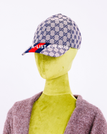 Gucci GG Canvas Baseball Cap with Web Stripe