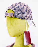Gucci GG Canvas Baseball Cap with Web Stripe