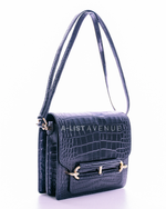 Hermès Roulis 23 Noir/Black Premium Exotic Niloticus Crocodile Hide GHW