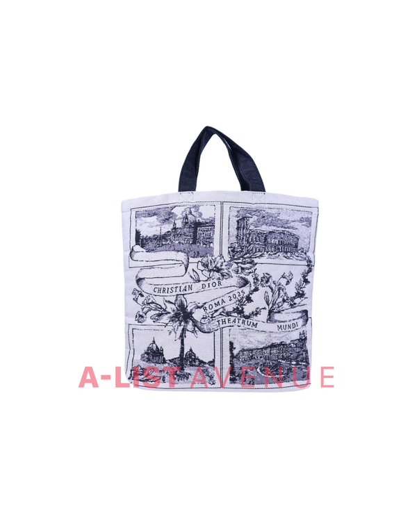 Dior Theatrum Mundi Canvas Tote Bag
