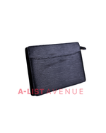 LV Pochette  Homme Clutch Bag Epi Leather