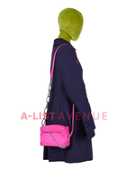 LV Crocodile Mini Soft Trunk Pink