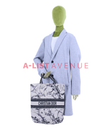 Dior Leaves Canvas Tote Bag