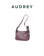B26 AUDREY Premium Leather Kili Bag Dark Brown