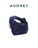 V3 AUDREY Lambskin Hand Bag Black