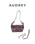 B26 AUDREY Premium Leather Kili Bag Dark Brown