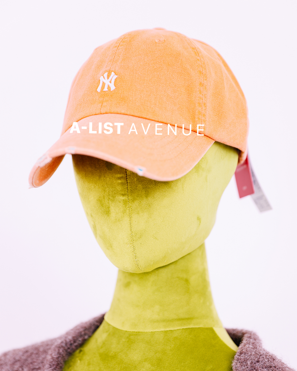 MLB New York Yankees baseball Cap in Orange