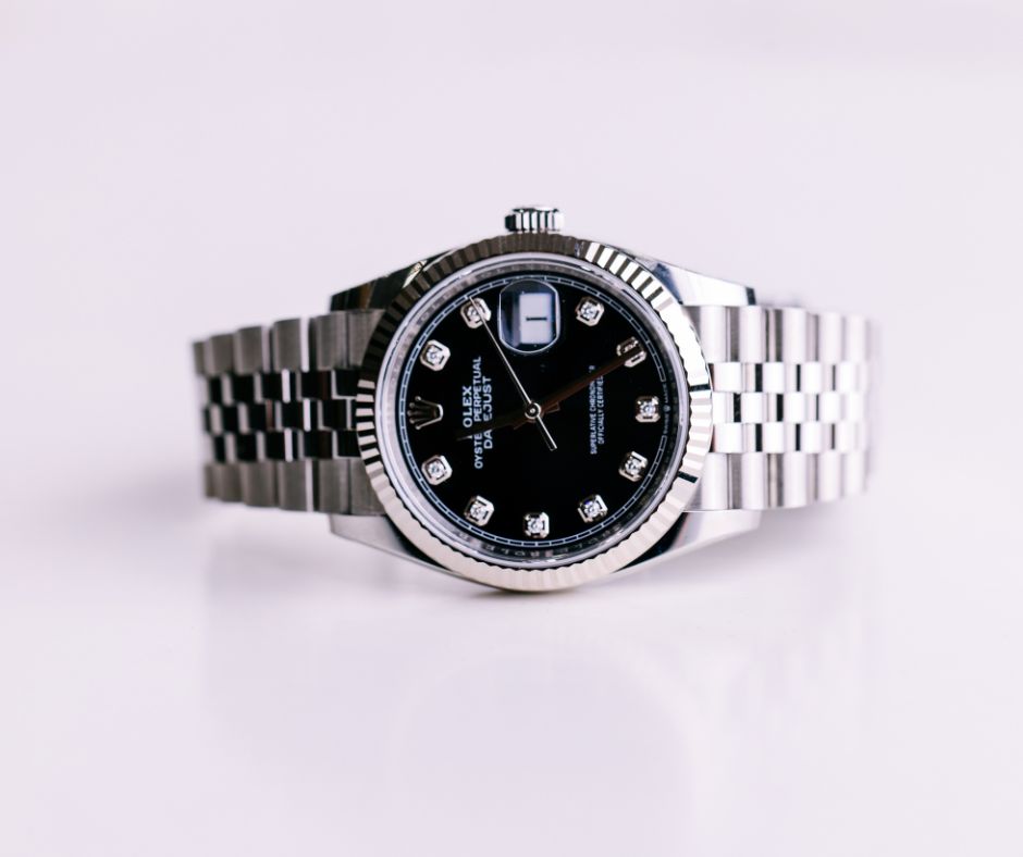Rolex Datejust 36 Oystersteel Black Diamond Dial