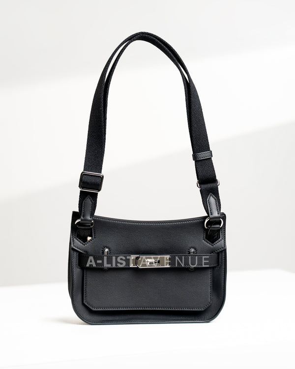 Hermes Mini Jypsiere Noir/Black PHW