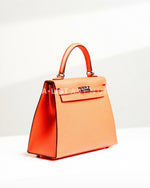 Hermes Kelly 25 Orange PHW
