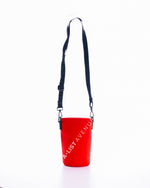 Balenciaga Bottle Holder Bag in Red