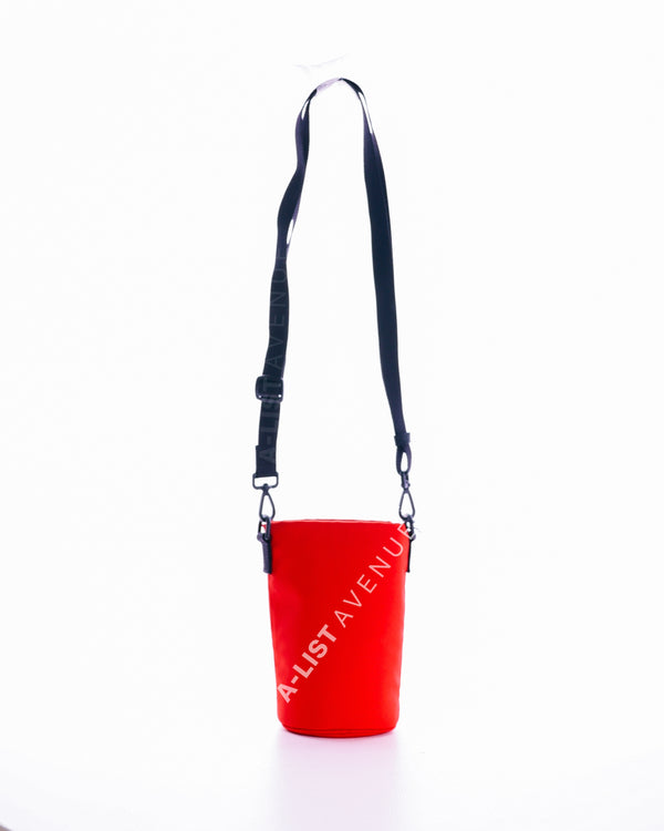 Balenciaga Bottle Holder Bag in Red