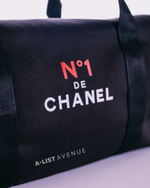 Chanel Duffle Bag Large In Black