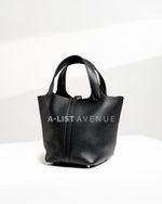 Hermes Picotin 18 Noir/Black GHW