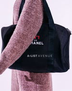 Chanel Duffle Bag Large In Black