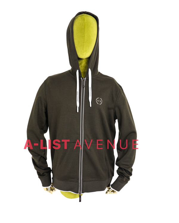 Armani Full Zip Hoodie