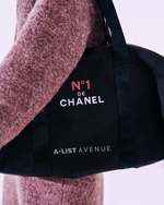 Chanel Duffle Bag Large In Black