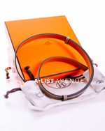 Hermes Kelly Belt Etoupe GHW