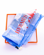 Hermès Carré Club silk scarf.