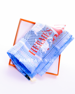 Hermès Carré Club silk scarf.