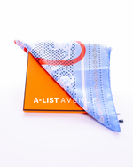 Hermès Carré Club silk scarf.